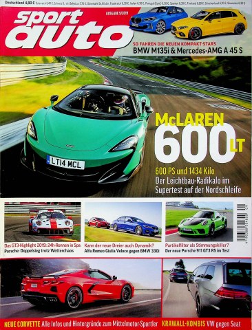 Deckblatt Sport Auto (09/2019)